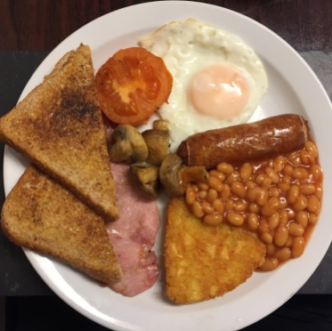 Full English Breakfast in Weymouth